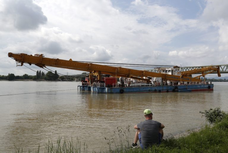 žeriav, Dunaj Budapešť