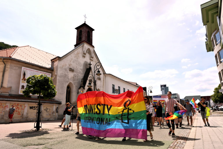 POCHOD: PRIDE Banská Bystrica Prechod na rovnosť