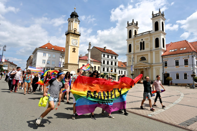 POCHOD: PRIDE Banská Bystrica Prechod na rovnosť