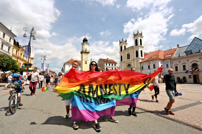 POCHOD: PRIDE Banská Bystrica Prechod na rovnosť