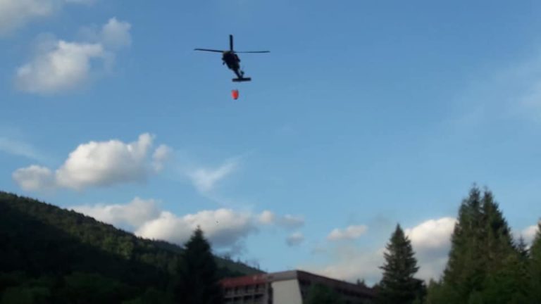 požiar, les, Bystrá