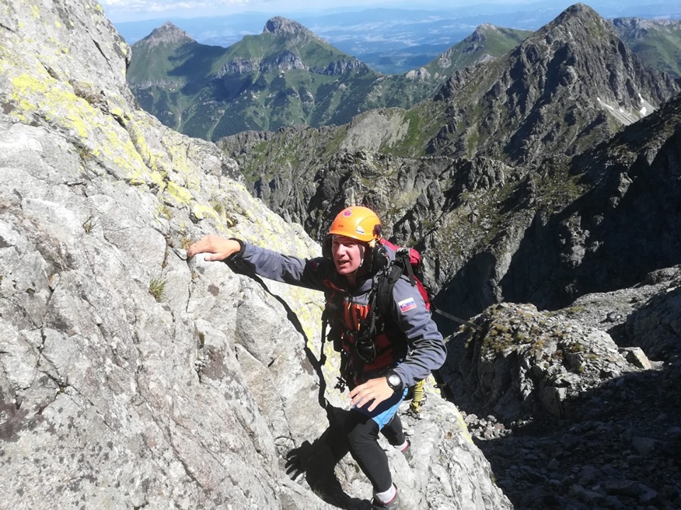 Vysoké Tatry, tragický pád horolezca