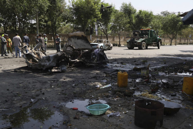 Výbuch bomby, Afghanistan