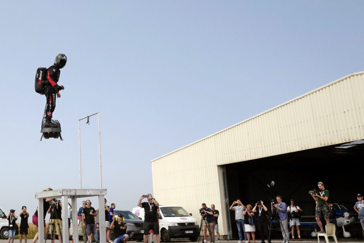Franky Zapata, flyboard