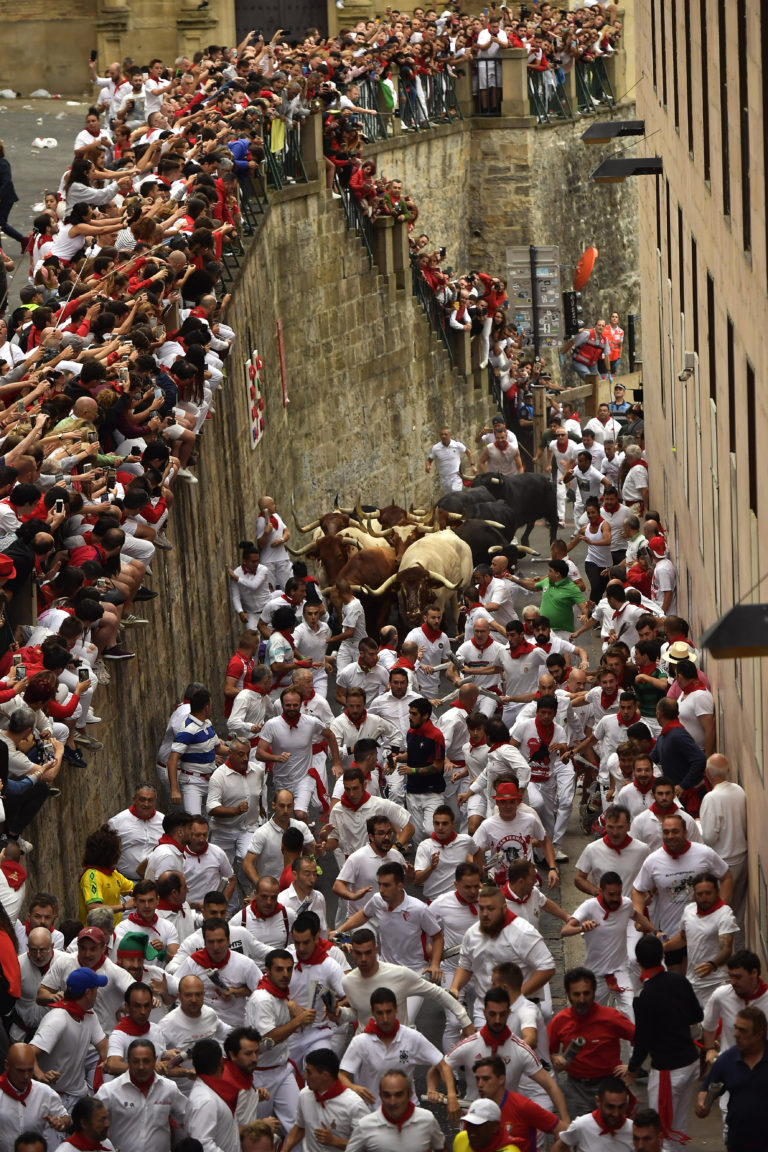 Beh s býkmi, Pamplona