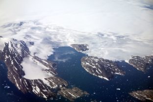 Grónsko, ľadovce, horúčavy