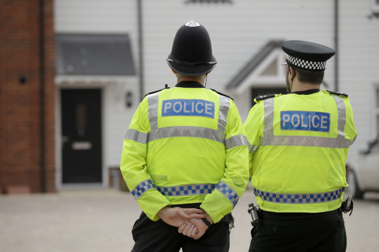 Britská polícia