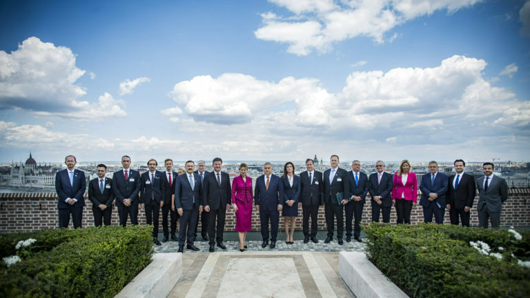 Zuzana Čaputová, návšteva Maďarska, Viktor Orbán