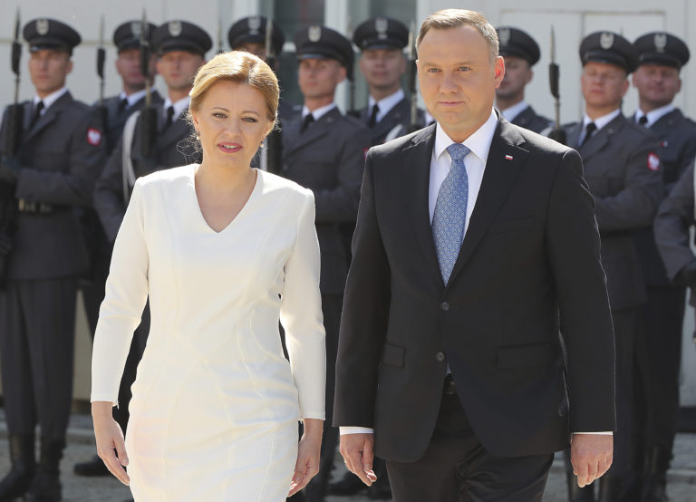 Zuzana Čaputová, Andrzej Duda