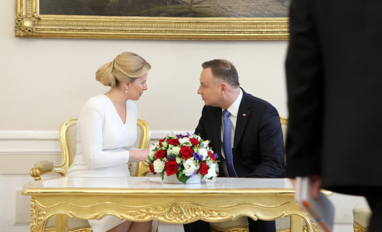 Zuzana Čaputová, Andrzej Duda