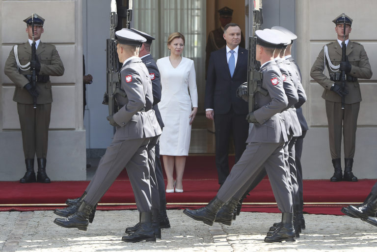 Zuzana Čaputová, Andrzej Duda