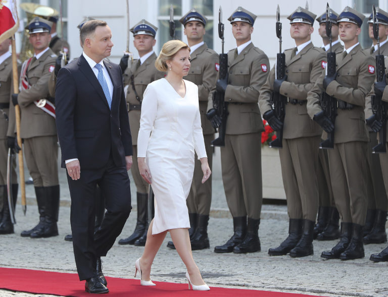 Zuzana Čaputová, Andrzej Duda