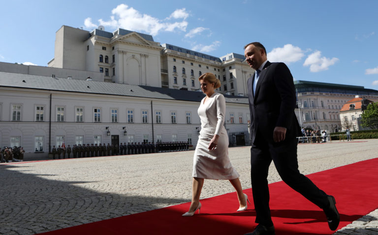 Zuzana Čaputová, Andrzej Duda