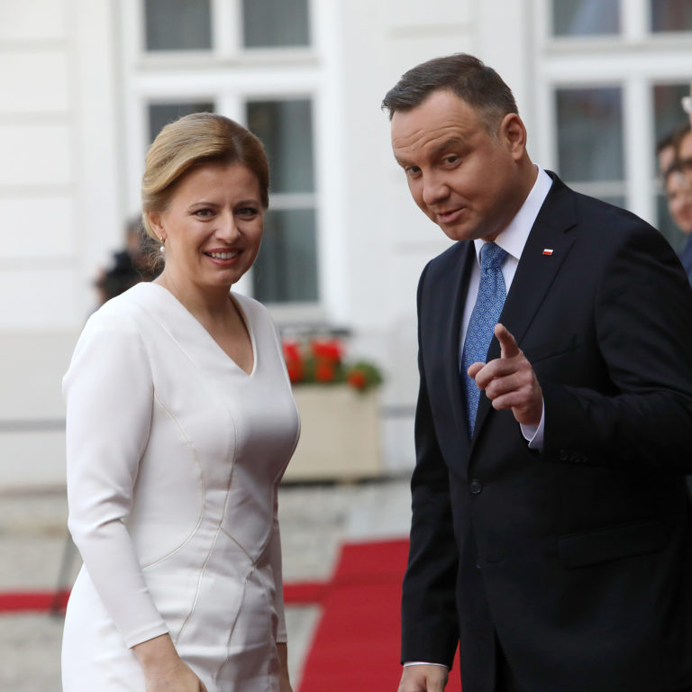 Zuzana Čaputová, Andrzej Duda