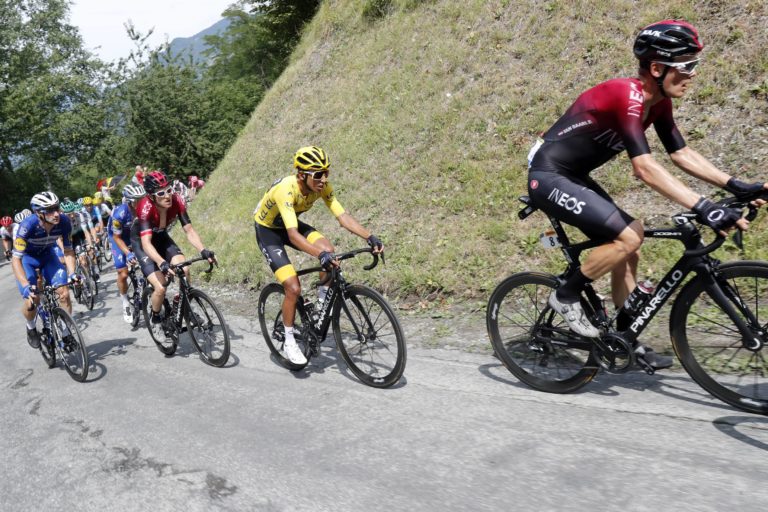 Egan Bernal, Geraint Thomas, Tour de France - 20. etapa