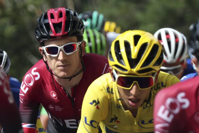 Egan Bernal, Geraint Thomas, Tour de France - 20. etapa