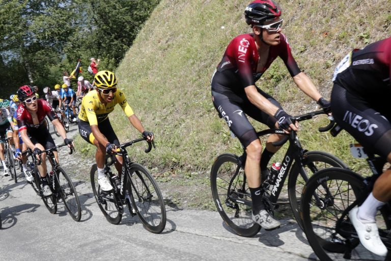 Egan Bernal, Geraint Thomas, Tour de France - 20. etapa