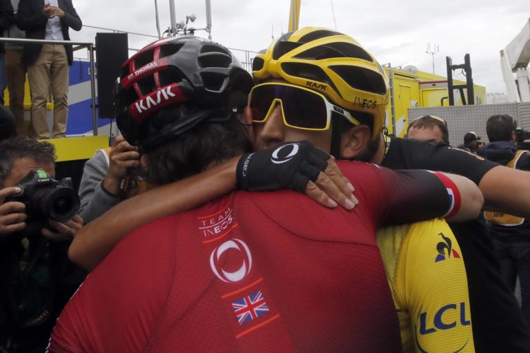 Egan Bernal, Geraint Thomas, Tour de France - 20. etapa