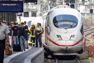 Nemecko, zrážka s vlakom
