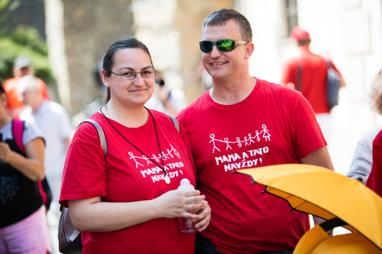 POCHOD: Hrdí na rodinu