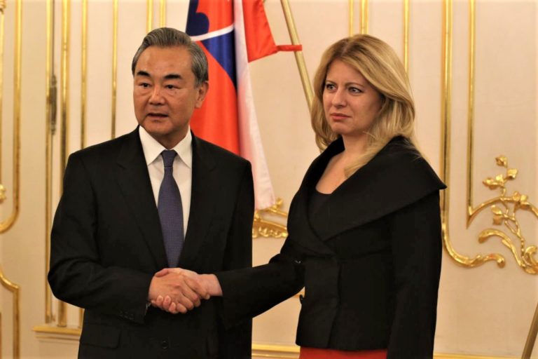 Zuzana Čaputová, Wang Ji