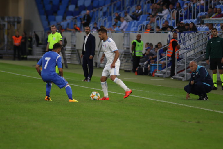 FUTBAL LM: Slovan Bratislava - Sutjeska Nikšič