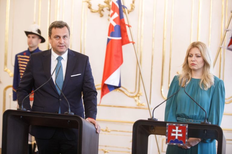 Andrej Danko, Zuzana Čaputová