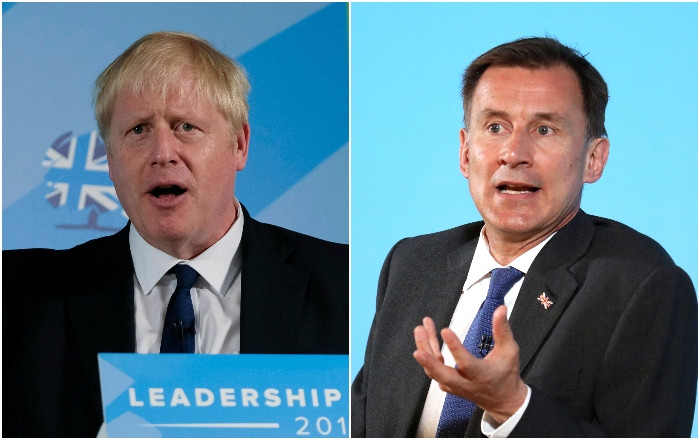 Boris Johnson, Jeremy Hunt