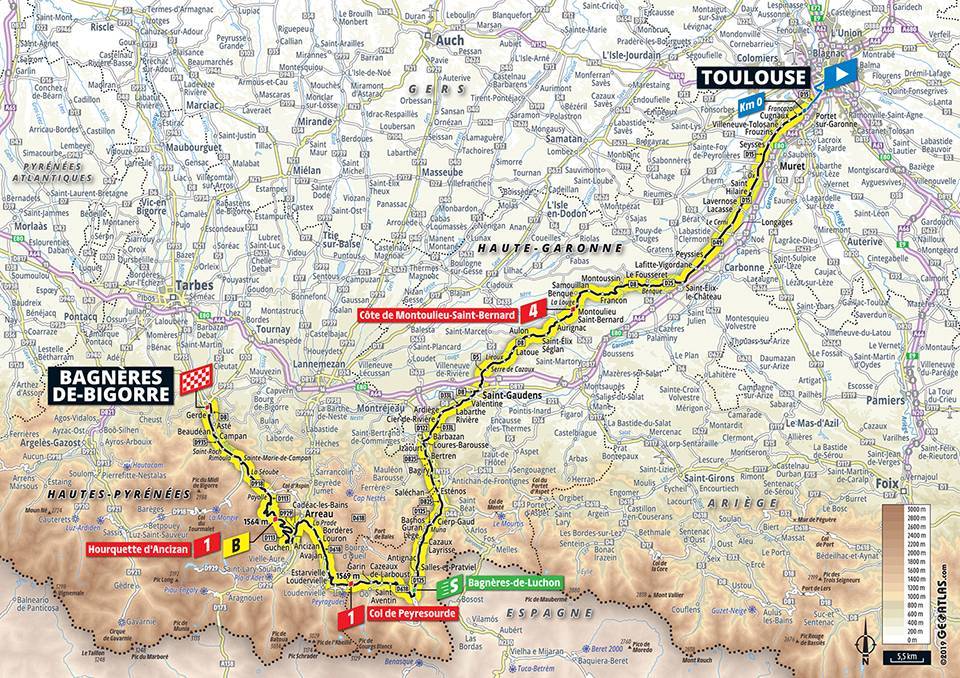 mapa _ 12. etapa TdF