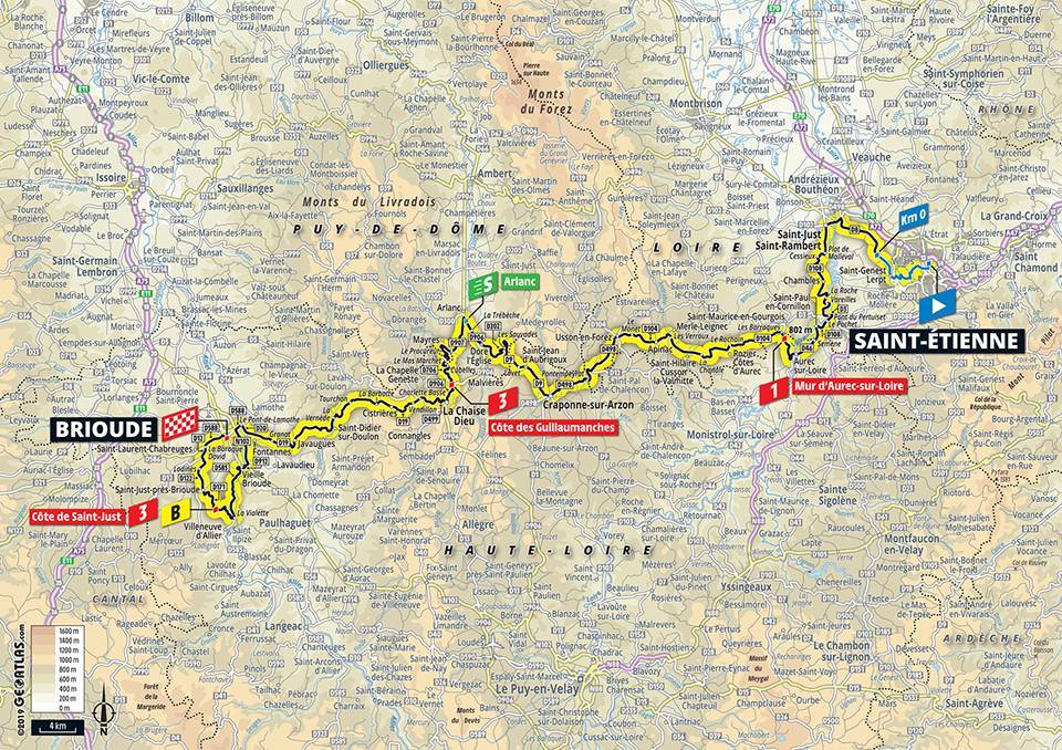mapa _ 9. etapa TdF