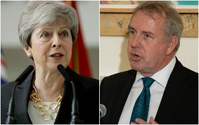 Theresa Mayová, Kim Darroch