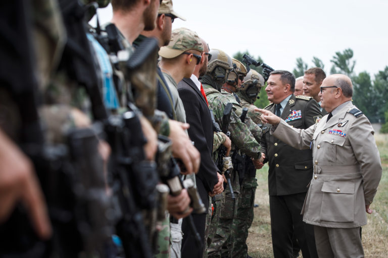 Návšteva predsedu vojenského výboru NATO