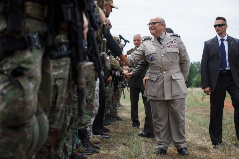 Návšteva predsedu vojenského výboru NATO
