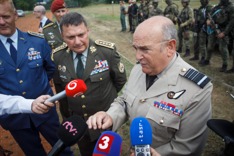 Návšteva predsedu vojenského výboru NATO