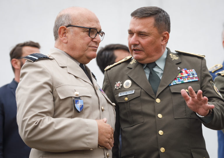 Návšteva predsedu vojenského výboru NATO