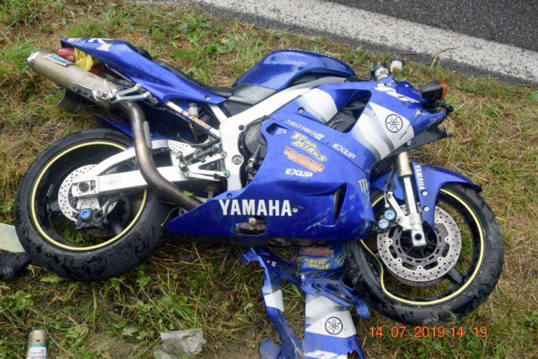 tragická dopravná nehoda, motocyklista