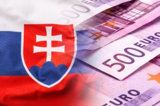 peniaze, slovenská zástava