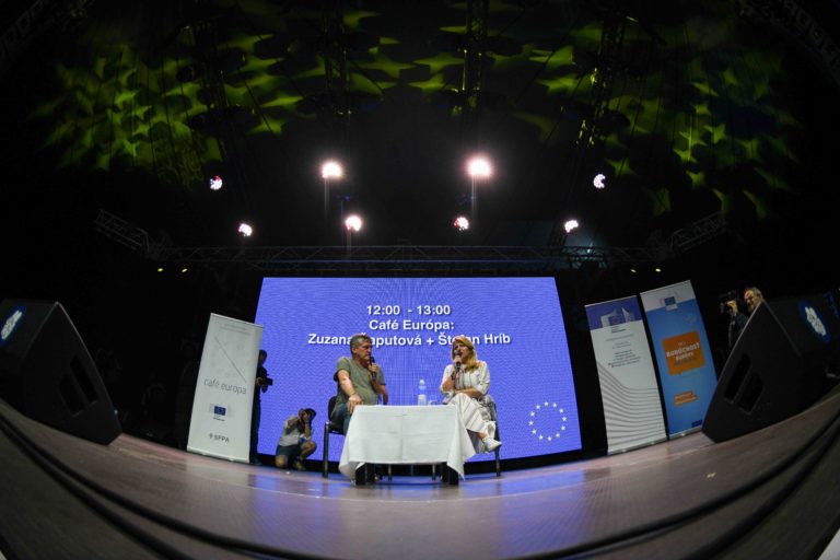 Pohoda 2019, diskusia s prezidentkou, Zuzana Čaputová