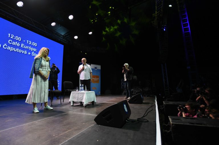 Pohoda 2019, diskusia s prezidentkou, Zuzana Čaputová