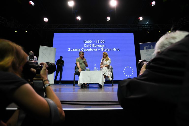 Pohoda 2019, diskusia s prezidentkou, Zuzana Čaputová