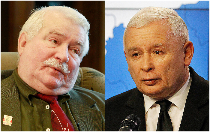 Lech Walesa, Jaroslaw Kaczynski