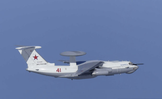 ruské vojenské lietadlo A-50