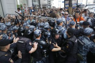 Rusko, Moskva, protesty