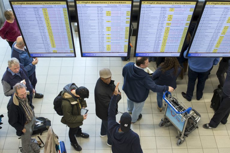 Schiphol, letisko, Amsterdam