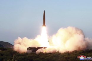 Severná Kórea, test novej rakety