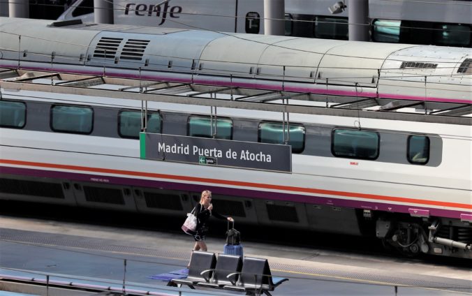 Španielsko, železnice, štrajk