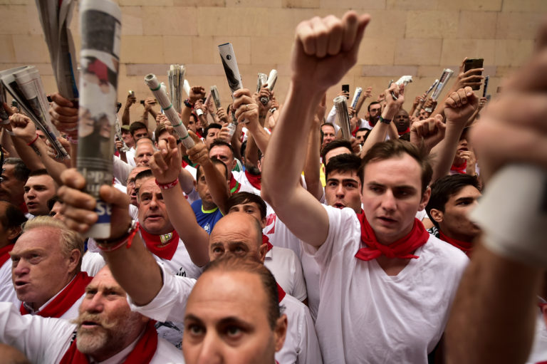 Beh s býkmi, Pamplona