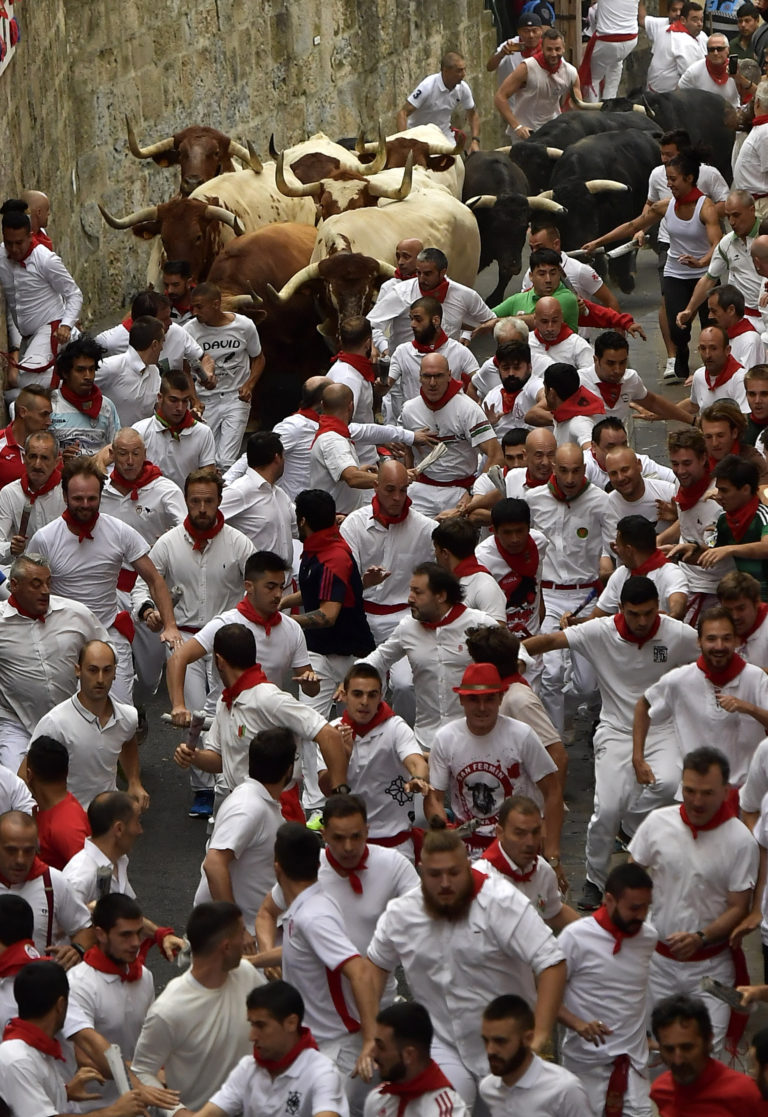Beh s býkmi, Pamplona