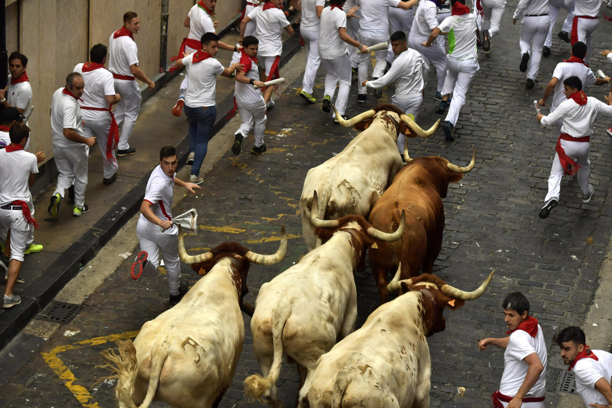 Beh s býkmi, Pamplona