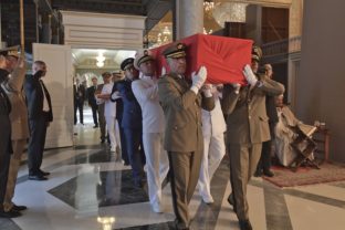Tunisko, pohreb prezidenta
